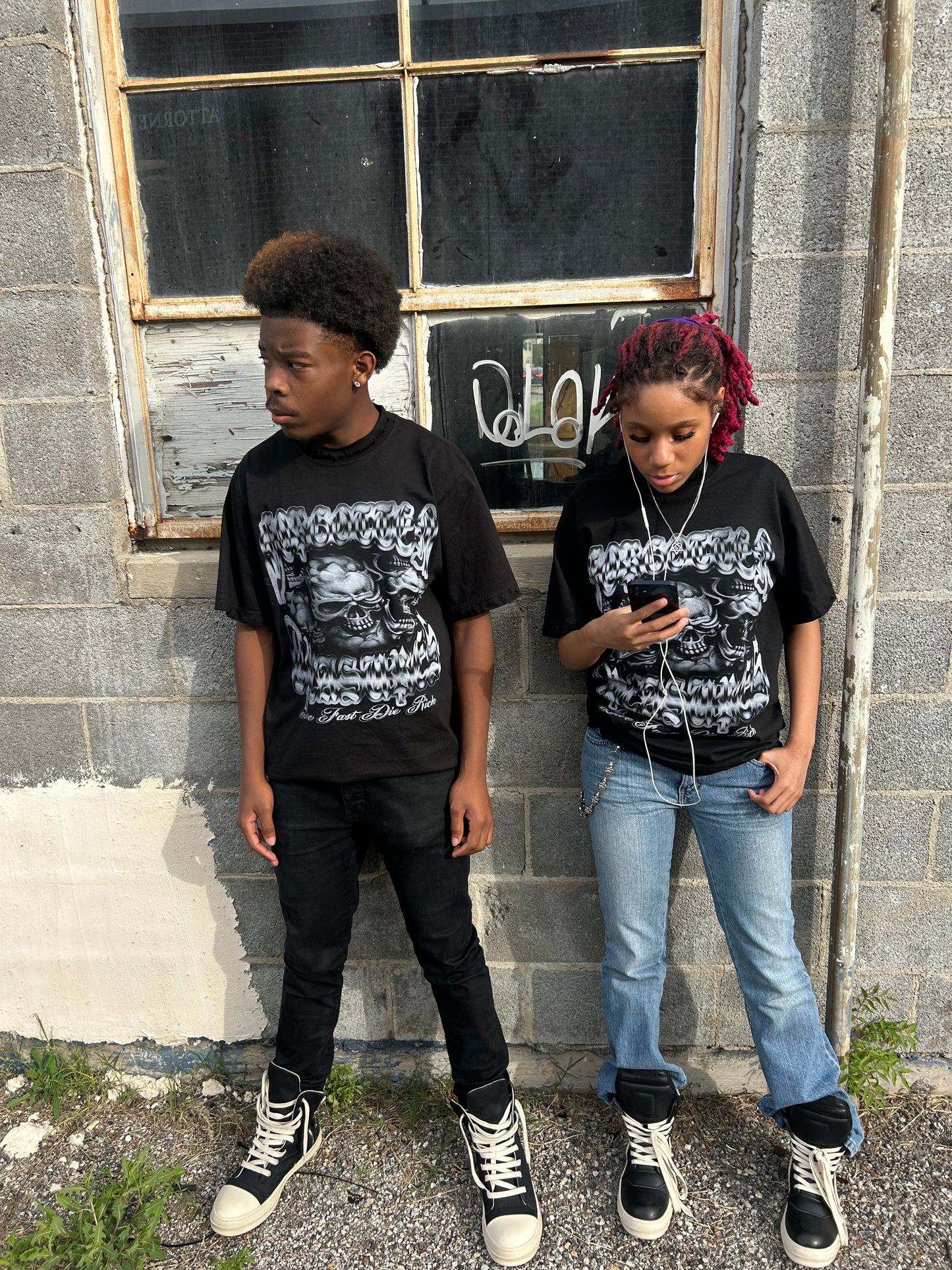 “Live Fast Die Rich” Tee