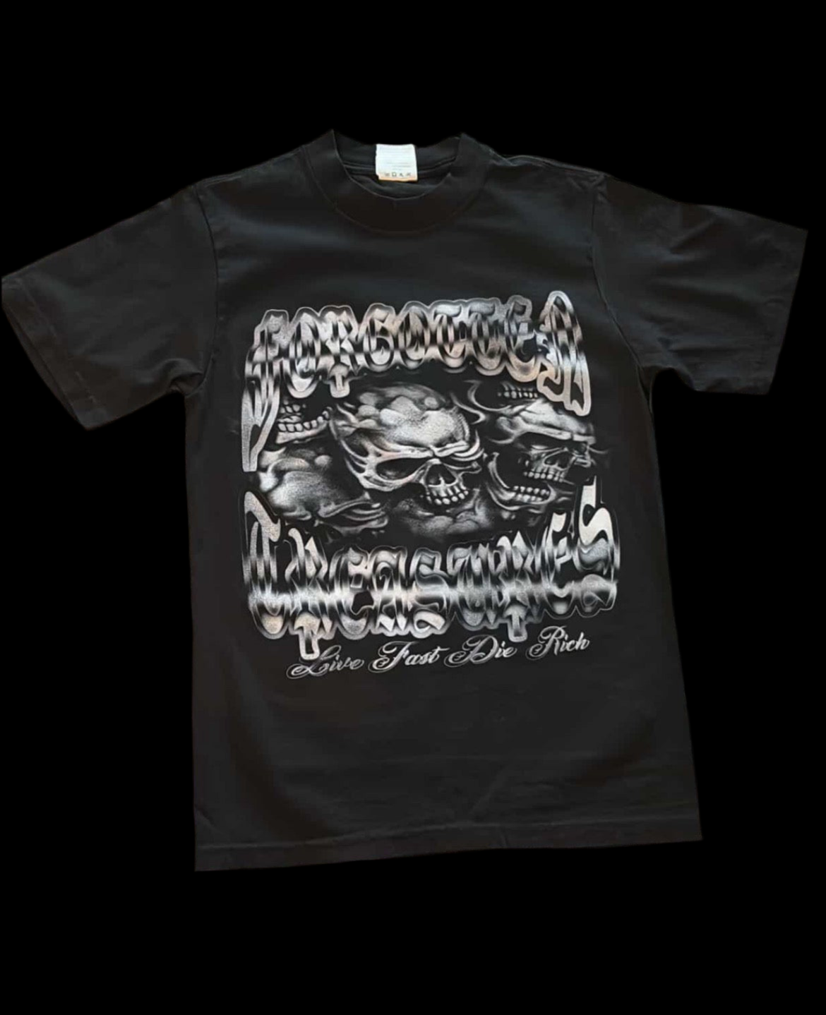“Live Fast Die Rich” Tee
