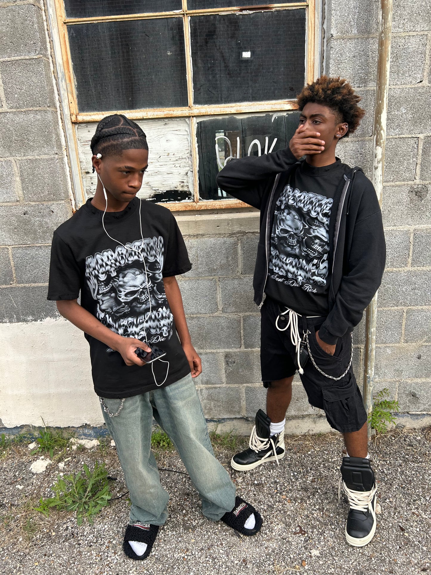 “Live Fast Die Rich” Tee